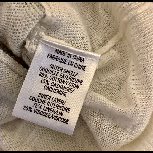 Theory cashmere and cotton blend zip up hoodie - Picture 3 of 3